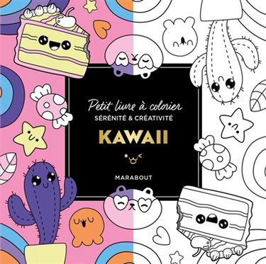 Couverture de Le petit livre de coloriages : Kawaii par COLLECTIF