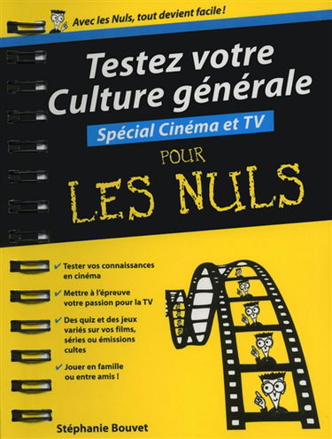 Testez votre culture générale : spécial cinéma et TV pour les nuls