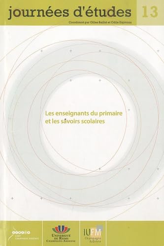 Les enseignants du primaire et les savoirs scolaires