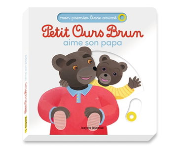 Couverture de Petit Ours Brun aime son papa par Laura Bour