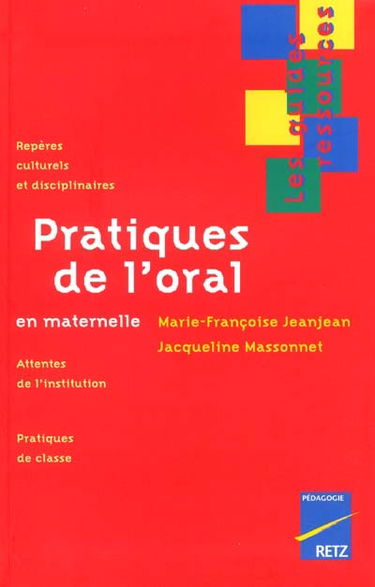Pratiques de l'oral en maternelle