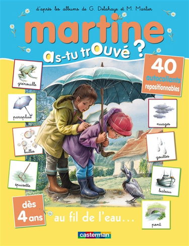 Martine : as-tu trouvé ?. Martine au fil de l'eau...