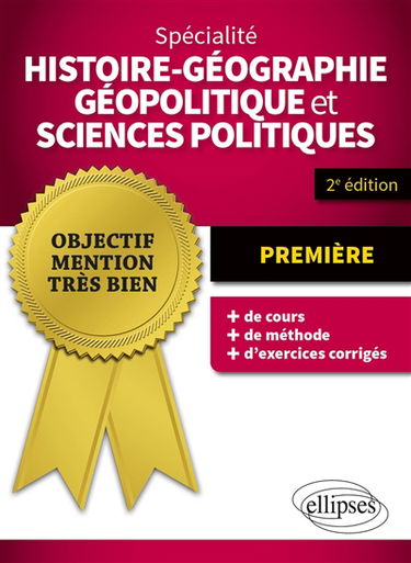 Spécialité histoire géographie, géopolitique et sciences politiques première