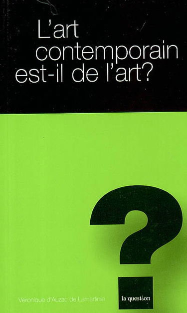 L'art contemporain est-il de l'art ?
