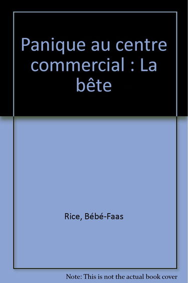 La bête : panique au centre commercial