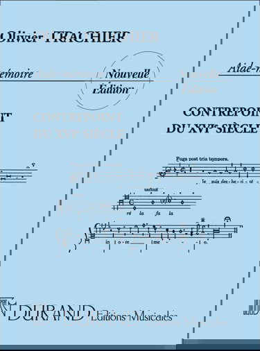 Aide mémoire contrepoint XVI (enseignement) - Education Musicale