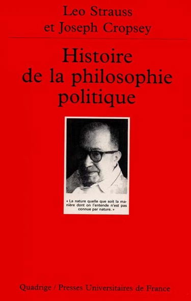 Histoire de la philosophie politique