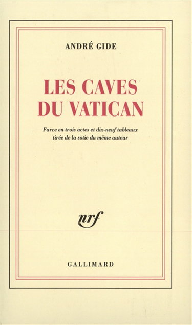 Couverture de Les Caves du Vatican : farce B