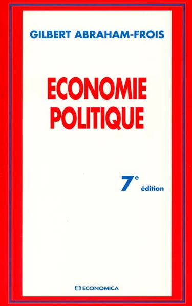 Economie politique