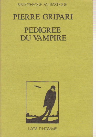 Couverture de Pedigree du Vampire par Pierre Gripari