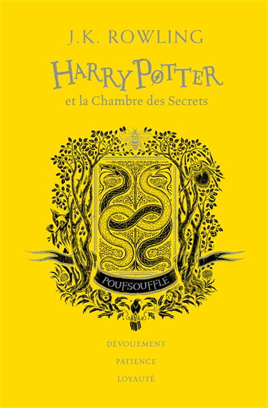 Couverture de Harry Potter. Vol. 2. Harry Potter et la chambre des secrets : Poufsouffle : dévouement, patience, loyauté par J.K. Rowling