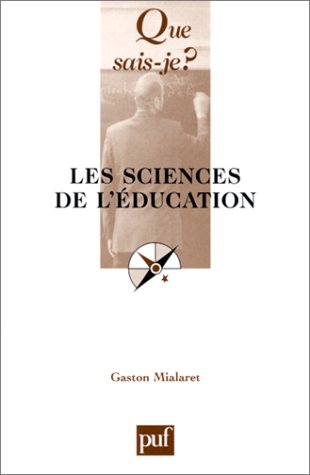 Les Sciences de l'éducation