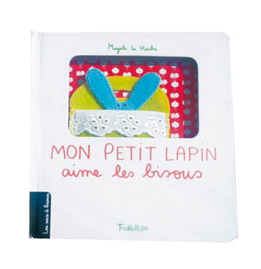 Mon petit lapin aime les bisous