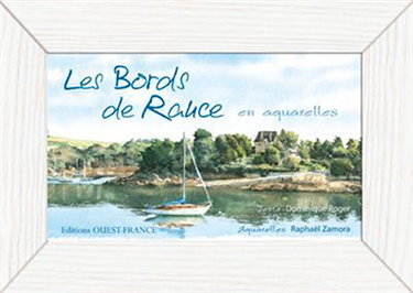 Couverture de Les bords de Rance, en aquarelles