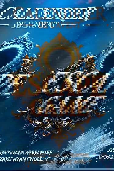 Calendrier de l’Avent Escape Game 2.0 pour Adultes: Vivez une aventure captivante avec 24 jeux, puzzles et énigmes à résoudre avant Noël (Livre + Application)