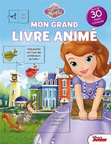 Princesse Sofia : mon grand livre animé