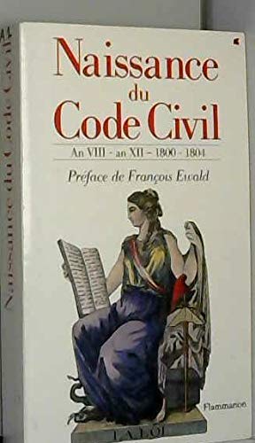 NAISSANCE DU CODE CIVIL