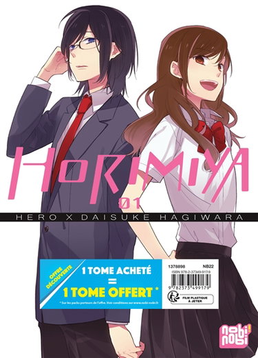 Couverture de Horimiya : pack offre découverte T01 et T02