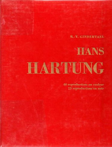 Couverture de Hans hartung.