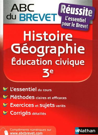 Histoire géographie 3e