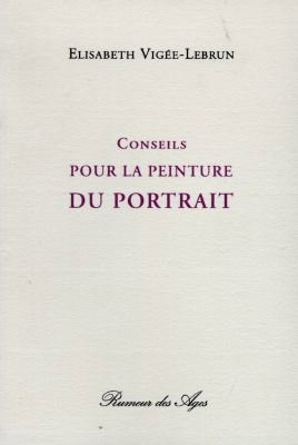 Couverture de Conseils pour le peinture du portrait