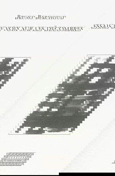 Essais de voix sur les décombres