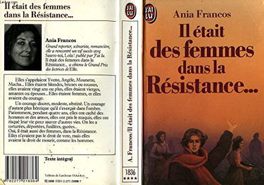 Il était des femmes dans la Résistance