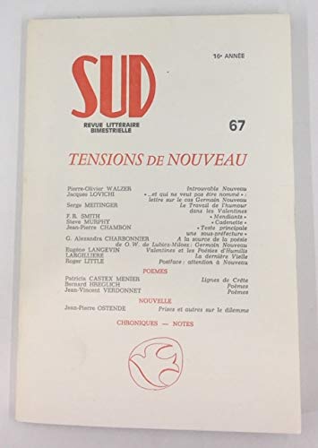 Sud, n° 67. Tensions de Nouveau