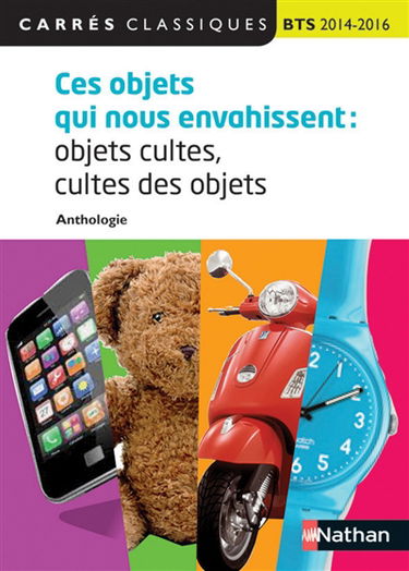 Ces objets qui nous envahissent, objets cultes, culte de l'objet : anthologie : BTS 2014-2016
