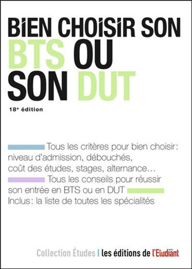 Bien choisir son BTS ou son DUT