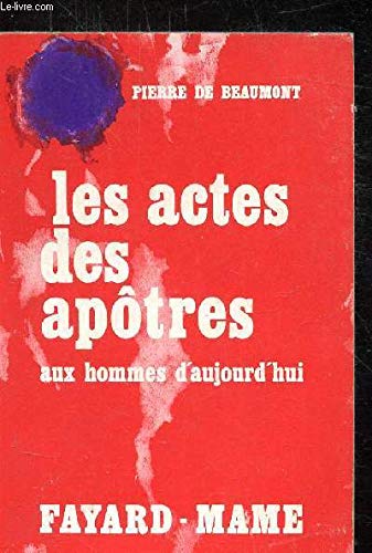 Les Actes des Apôtres