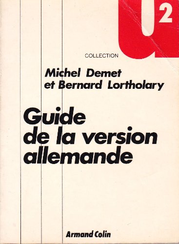 Couverture de Guide de la version allemande