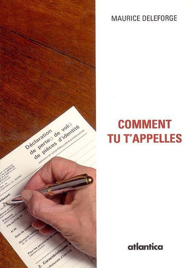 Comment tu t'appelles : thème varié