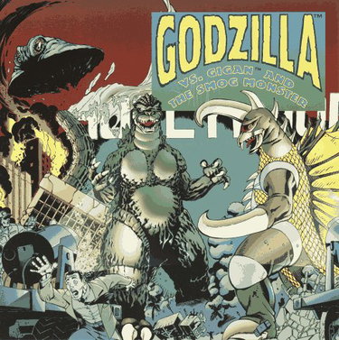 Couverture de Godzilla Vs Gigan & the Smog Monster
