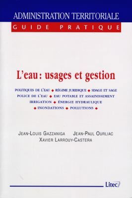L'eau : usages et gestion
