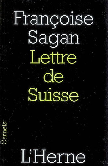 Lettre de Suisse
