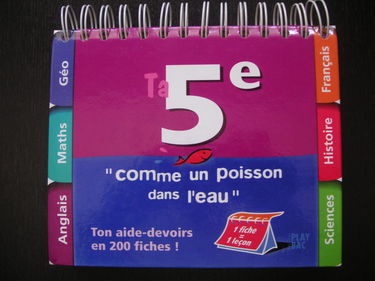 Comme un poisson dans l'eau 5e