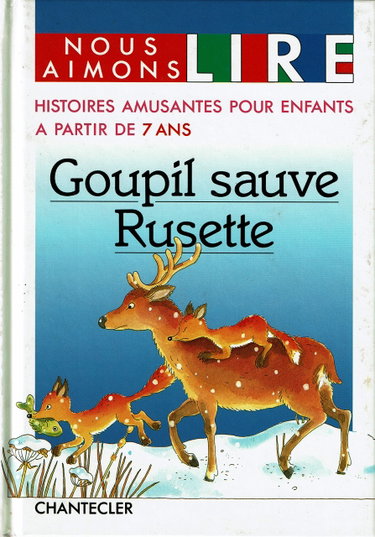 Couverture de Goupil sauve Rusette
