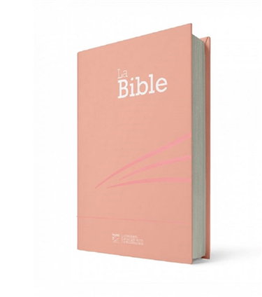 Couverture de La Bible : Segond 21 : compacte, couverture rigide, skivertex rose guimauve