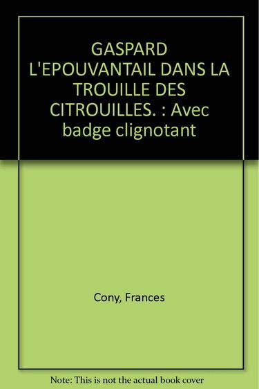 Gaspard l'épouvantail