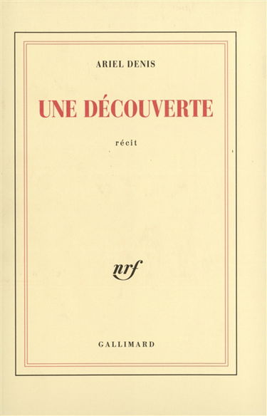 Une Découverte