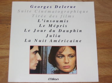 Couverture de Suite Cinematographique/The Rosebud Suite - GEORGE DELERUE/Laurent Petitgirard/Truffaut/Godard