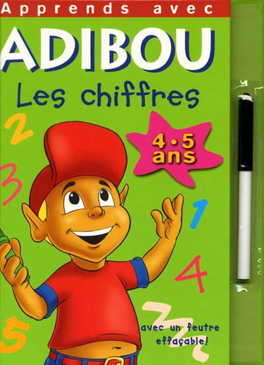 Apprends avec Adibou les chiffres