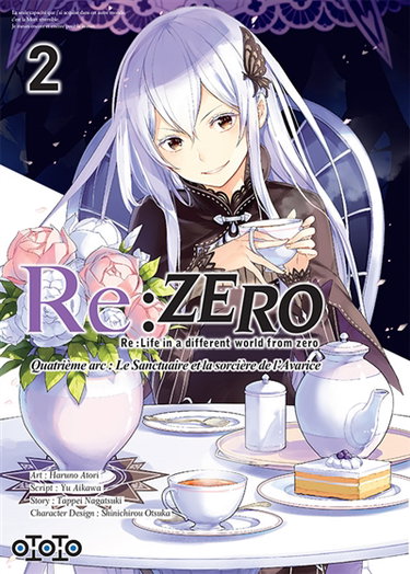 Couverture de Re:Zero : Re:Life in a different world from zero : quatrième arc, le sanctuaire et la sorcière de l'avarice. Vol. 2