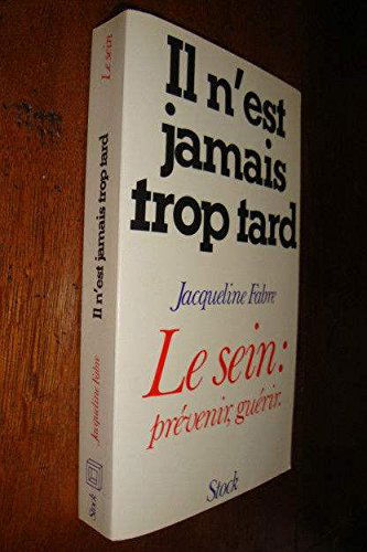 Il n'est jamais trop tard : le sein, prévenir, guérir