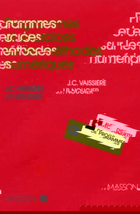 Programmes et exercices sur les méthodes numériques