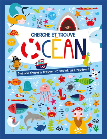 Couverture de Océan : plein de choses à trouver et des intrus à repérer ! par Idées Book