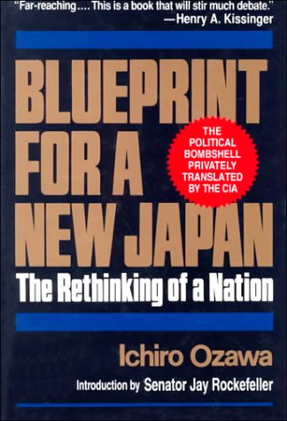 Couverture de Blueprint for a New Japan: The Rethinking of a Nation