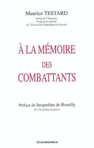 A la mémoire des combattants
