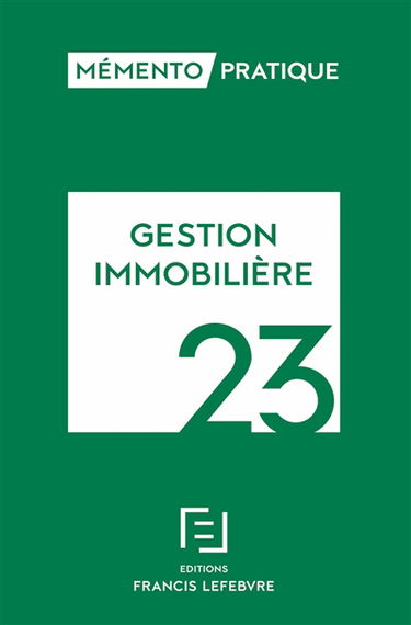 Gestion immobilière 2023